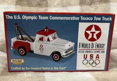 Matchbox (#15) Collectibles US Olympic Team Commemorative 1955 Texaco Tow Truck - Image 1 of 4