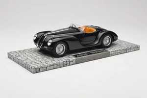 107120231 Alfa Romeo 6C 2500 SS Corsa Spider Black Minichamps 1/18 - Foto 1 di 6