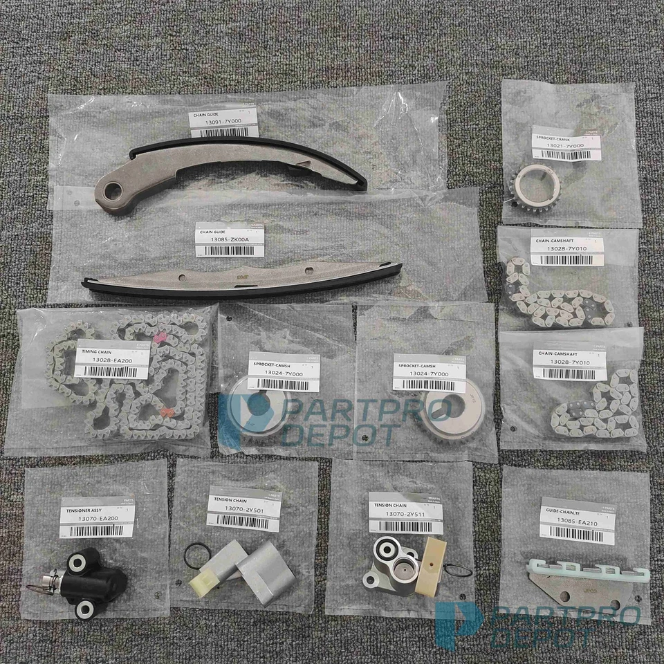 Timing Chain Kit For 05-19 Nissan Frontier NV2500 Xterra 4.0L VQ40DE - Image 1 of 4