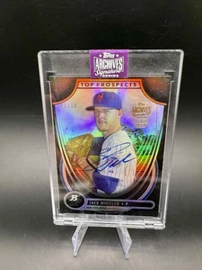 2025 Topps Archives Zack Wheeler RC ROOKIE Auto SP #/10 2013 Bowman Platinum - Picture 1 of 2