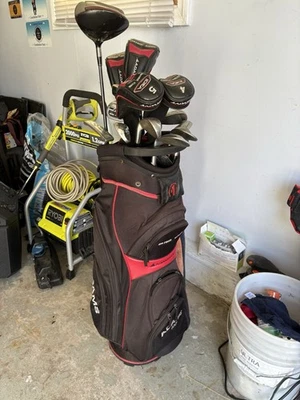 Adams Idea a12 os Complete Golf Club Set and Matching Bag 12 Clubs READ - Image 1 of 3