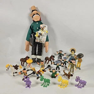 Lucky Luke Vintage Juguete PVC Paquete Figura de Acción Lote Mini Colección Figuras (1) - Imagen 1 de 14
