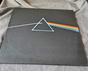 PINK FLOYD Dark Side of the Moon Early Press A3 w/ Orig POSTERS & STICKERS Vinyl - Picture 1 of 22
