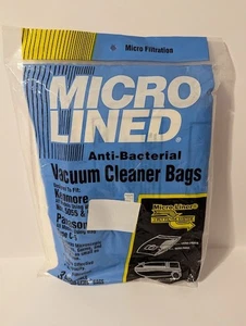 Juego de 3 bolsas de aspiradora micro forradas para Kenmore C 5055 50558 Panasonic C-5 - Imagen 1 de 3