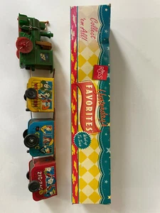 Russ Berrie and Company Inc. Wind-up Tin Train Toy Yesterday's Favorites-1970's - Picture 1 of 2