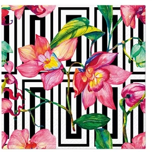 2 Two Decoupage Napkins Paper Napkin for Art Craft Junk Journal - Floral Flowers - Picture 1 of 5