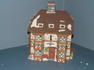 New Dept 56 Dickens' Village "Sir John Falstaff Inn" 4th Edition #57533 - Picture 1 of 8
