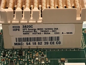 777430-B21 HPE Synergy 3820C 10/20Gb Converged Network Adapter - Picture 1 of 3