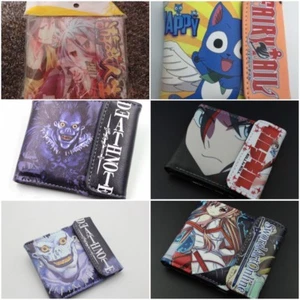 Mutli Style Anime Wallet Free Tracking New Mens Boys Cartoon Superhero - Picture 1 of 109