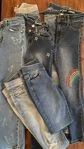 Girls Size 8 - Jeans and Fleece Bundle - Picture 1 of 4
