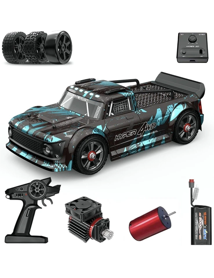 MJX HyperGo Brushless Infraction Drift Car 14301 RC RTR 1/14 Scale 2s and 3s - Image 1 of 4