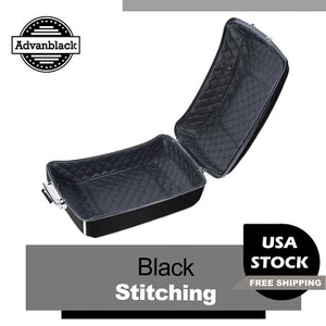King Tour Pack Liner Hilo Negro Costura para Advanblack King Touring Bag - Imagen 1 de 11