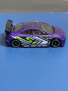 HOT WHEELS FIRST EDITIONS Purple 2006 HONDA CIVIC Si - Picture 1 of 11