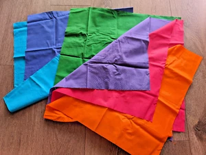 Prima Brights Fabric Bundle - 6 Pieces - 100% Cotton - 50cm x 52cm each - Picture 1 of 4
