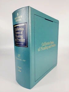 California Forms of Pleading and Practice Vol 17, Defaults to Duress - Bild 1 von 8