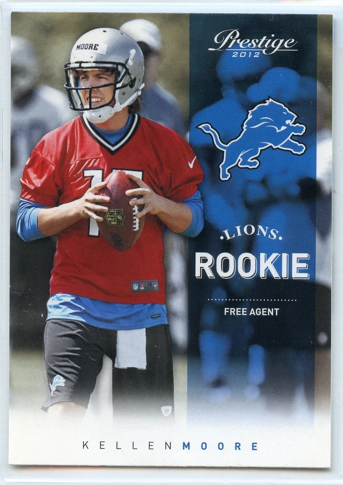 2012 Panini Prestige Football - Rookie - #240 - Kellen Moore - Detroit Lions - Image 1 of 1
