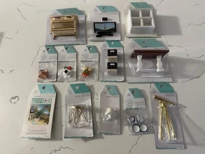 DIY Modern Mini Furniture/Accessories Dollhouse Crafts (13 Pks To Choose From) - Picture 1 of 74