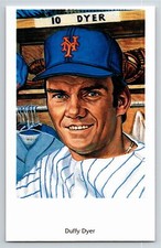 1994 Ron Lewis 1969 Mets 25th Anniversary Duffy Dyer New York Mets #13