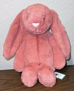 NWT Jellycat BASHFUL SORREL BUNNY MEDIUM 12" Soft AUTHENTIC Easter Plush - Picture 1 of 4