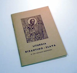 LITURGIA BIZANTINO SLAVA DI SAN GIOVANNI GRISOSTOMO 1958 L0909S11 - Bild 1 von 4