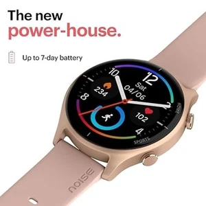 Noise Twist Smart Watch 1.38" BT Calling, 7D Battery, HR, IP68 - Jet Black - Picture 1 of 6