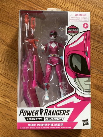 ( Damaged Box ) Power Rangers Lightning Collection  Mighty Morphin Pink Ranger Cover