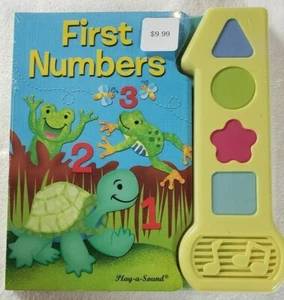 First Numbers Play-a-Sound Board Book - PI Kids - Imagen 1 de 5