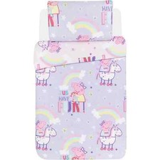 peppa pig crib sheets