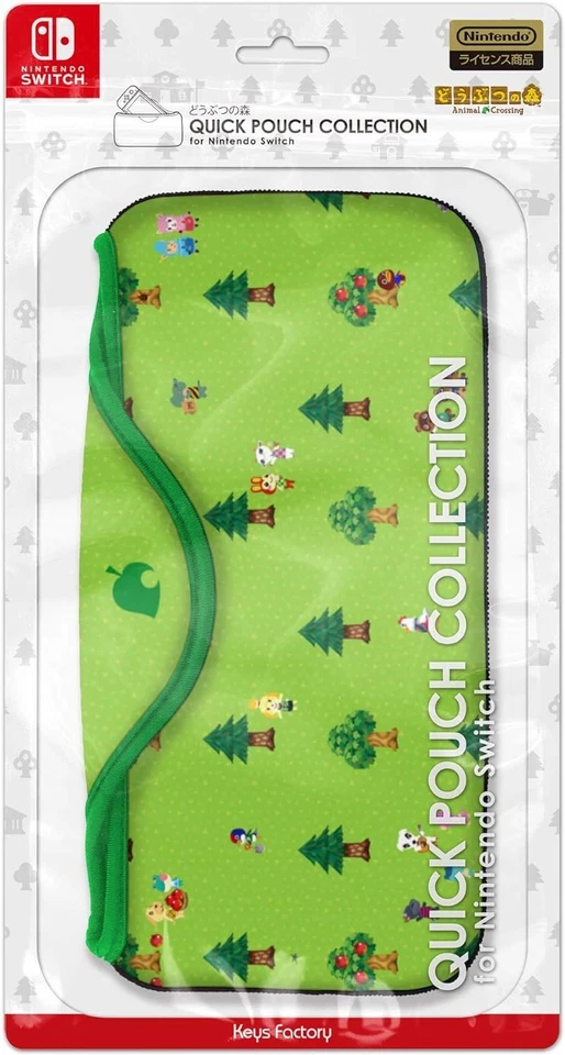 for Nintendo Switch Animal Crossing Quick Pouch Collection Type B Japan