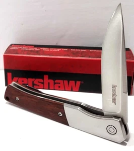 KERSHAW KS1419 Brown Enhance Spring Open Assisted Tactical Folding Pocket Knife - Picture 1 of 5