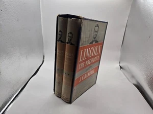 Lincoln The President J.G. Randall two volume set Springfield to Gettysburg - Picture 1 of 12