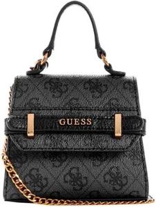Guess Hwsz9001770 Sestri 4G Logo Micro Mini Handtasche in Kohle Damen Taschen - Bild 1 von 6