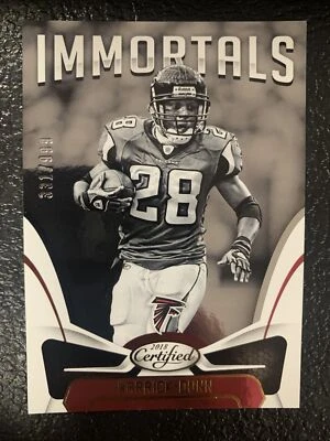 Warrick Dunn 2018 Certified Immortals Insert /999 Atlanta Falcons #111 A450 - Image 1 of 2