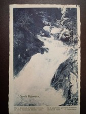 CARNIA PITTORESCA - con poesia di G. Bertacchi - CARTOLINA VIAGGIATA 1914