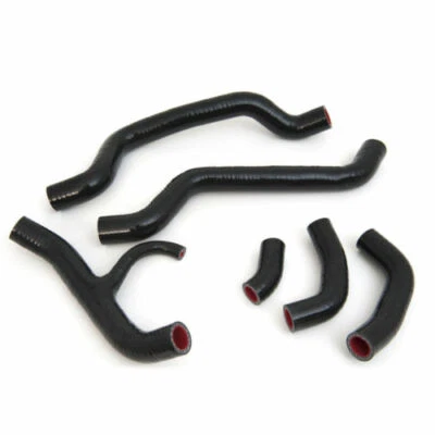 KIT MANGUERA REFRIGERANTE RADIADOR SILICONA NEGRO PARA DUCATI 848 1098 1198 2007-2014 NUEVO Foto 1 de 3