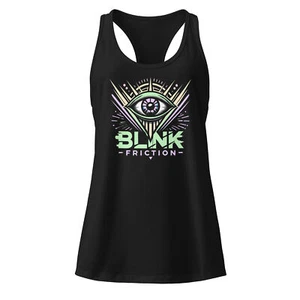 Blink Friction Fit as FK Women’s fitted racerback tank top - Picture 1 of 17