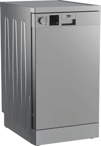 Beko DVS05024S Spülmaschine Freistehend 45cm Silber Geschirrspüler - Bild 1 von 5