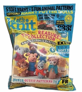 Let's Knit Magazine (UK) Issue #180 Feb 2022 Jumbo Pack NEW - Picture 1 of 3