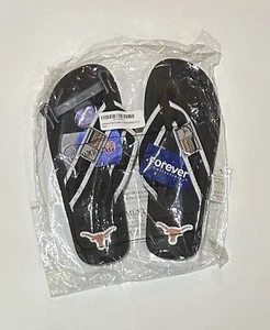 Texas Longhorns Flip flop Sandal Thong Men's Medium Size 9/10 New with Tag - Picture 1 of 2