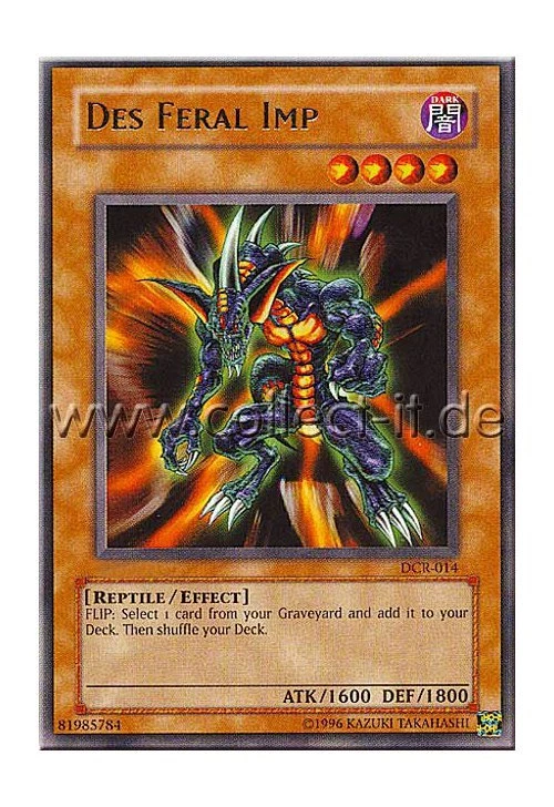 Yugioh - DCR-014 Des Feral Imp englisch - Bild 1 von 1