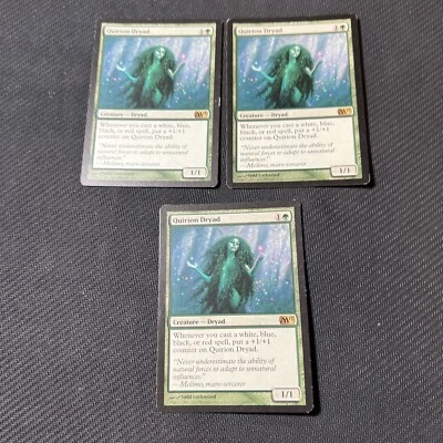 Quirion Dryad Magic The Gathering Mtg Rare M13 Card 3 - Image 1 of 4