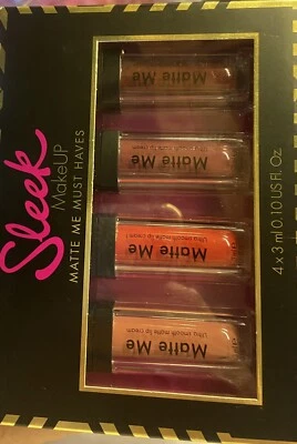 Sleek Makeup Matte Lip Gloss set 4 - Image 1 of 4