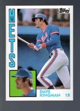 1984 Topps Tiffany Dave Kingman #573 
