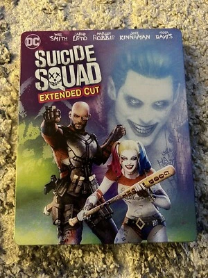 Suicide Squad - Extended Cut - Limited Edition Steelbook ( Blu-ray, 2020) - Image 1 of 4