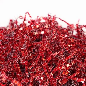 - 4oz Crinkle Cut Paper Shred Filler Recyclable Gift Wrap Confetti Raffia Gra... - Picture 1 of 5