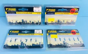 GRAHAM FARISH SCENECRAFT 'N' GAUGE 4X ASSORTED FIGURE SETS (NEW) - Picture 1 of 1