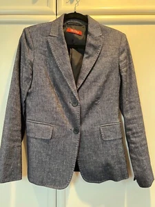 Max Mara Blazer Gr. 6, Jeansoptik - Bild 1 von 5