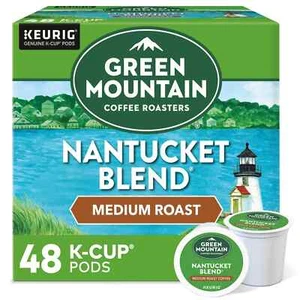 Green Mountain Nantucket Mischung Kaffee, mittlere Röstung, 48 K-Tasse. Kostenloser Versand 2027 - Bild 1 von 1