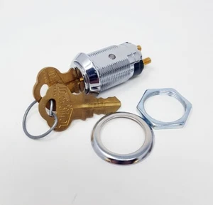 Chicago Lock Co Switch Lock 2 Lead 2274-70 Low Voltage Keyed Differently - Picture 1 of 2