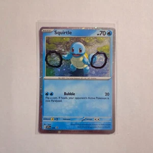 2 SWIRL B 🌀 Squirtle 048 Cosmos Holo Promo Scarlet Violet 151 Pokemon Card NM - Imagen 1 de 2